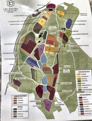 Estate crop map